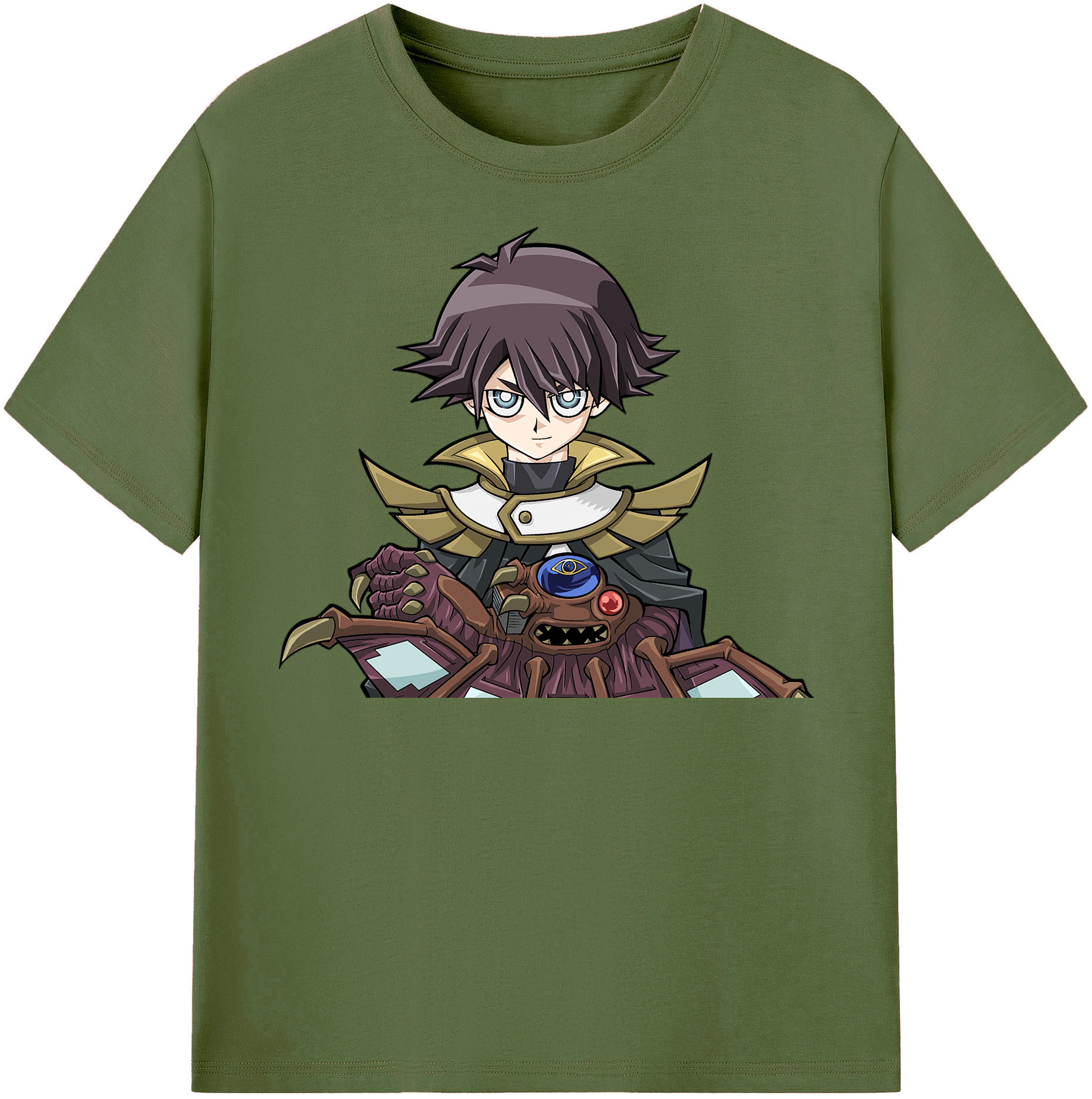 （画像用） 遊☆戯☆王 Yu-Gi-Oh! 綿100％半袖Tシャツ（フロントプリント）